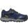 KEEN Wanduro Lo Wp Ltl Kds Hiking - Boys | Girls - Sky Captain Evening Primrose