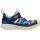 KEEN Motozoa Sandal Little Kid Outdoor Sandals - Boys | Girls - Classic Blue Evening Primrose