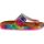 Kensie Girl Glitter Thong Footbed Girls Sandals - Multi Glitter