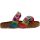 Kensie Girl 2 Buckle Thong Footbed Girls Sandals - Rainbow Stripe