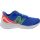 New Balance Arishi V4 Kids Running Shoes - Blue Lapis Lime