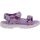 Beverly Hills Polo Club Mermaid Girls Sandals - Purple Multi