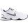 Nike Air Monarch IV Training Shoes - Mens - White Metallic Silver Navy