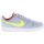 Nike Court Borough Low 2 Basketball - Boys | Girls - Cobalt Pink Lemon