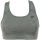 Nike DriFit Swoosh Nonpadded Sports Bra - Womens - Smoke Grey