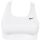 Nike DriFit Swoosh Nonpadded Sports Bra - Womens - White