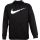 Nike DriFit Hoodie Pullover Swoosh Sweatshirt - Mens - Black White Black