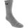 Nike Eveyday Plus Cush Crew 3 Pack Socks  - Grey Black