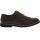 Nunn Bush Dakoda Plain Toe Ox Lace Up Casual Shoes - Mens - Brown