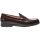 Nunn Bush Drexel Penny Loafer Shoes - Mens - Burgundy