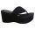 Rocket Dog Crush Wedge Flip Flop Sandals - Womens - Black