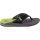 Reef Fanning Flip Flops - Mens - Grey Lime