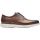 Rockport Garett Plain Toe Lace Up Casual Shoes - Mens - Cognac