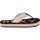 Roxy Chika Hi Flip Flops - Girls - Multi Black 2