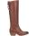Sofft Sharnell Heel Tall Dress Boots - Womens - Bourbon
