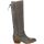 Sofft Sharnell Heel Tall Dress Boots - Womens - Smoke Suede