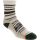 Smartwool Wos Hike Stitch Stripe Mid Crew Socks - Moonbeam Taupe