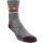 Smartwool Womens Hike Zig Zag Crew Socks - Ash Charcoal