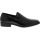 Stacy Adams Aldrich Moc Toe Slip On Dress Shoes - Mens - Black