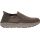 Skechers Slip Ins Neville Rovel Slip On Casual Shoes - Mens - Taupe
