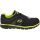 Skechers Work Synergy Ekron 77068 Mens Alloy Toe Work Shoes - Black Lime