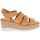 Sorel Joanie III Ankle Strap Wedge Sandals - Womens - Tan