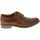 Steve Madden ALK Lace Up Casual Shoes - Mens - Cognac