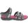 Shoe Color - Silver Magenta Grey