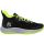 Under Armour Curry 3Z6 Mens Basketball Shoes - Black Grey Neon Green