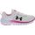 Under Armour Charged Assert 10 Running Shoes - Womens - White Pink Black