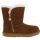 UGG® Bailey Zip Short Comfort Winter Boots - Girls - Chestnut