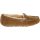 UGG® Ansley Sheepskin Moccasin Slippers - Womens - Chestnut Brown