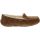 UGG® Ansley Sheepskin Moccasin Slippers - Womens - Chestnut