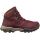 Vasque Talus Ultra Dry Hiking Boots - Womens - Rum Raisin Green Glow