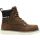 Wolverine 231106 Trade Wdge Moc Safety Toe Work Boots - Womens - Sudan Brown