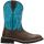 Wolverine 231112 Rancher Eagle WP Safety Toe Work Boots - Womens - Brown Teal