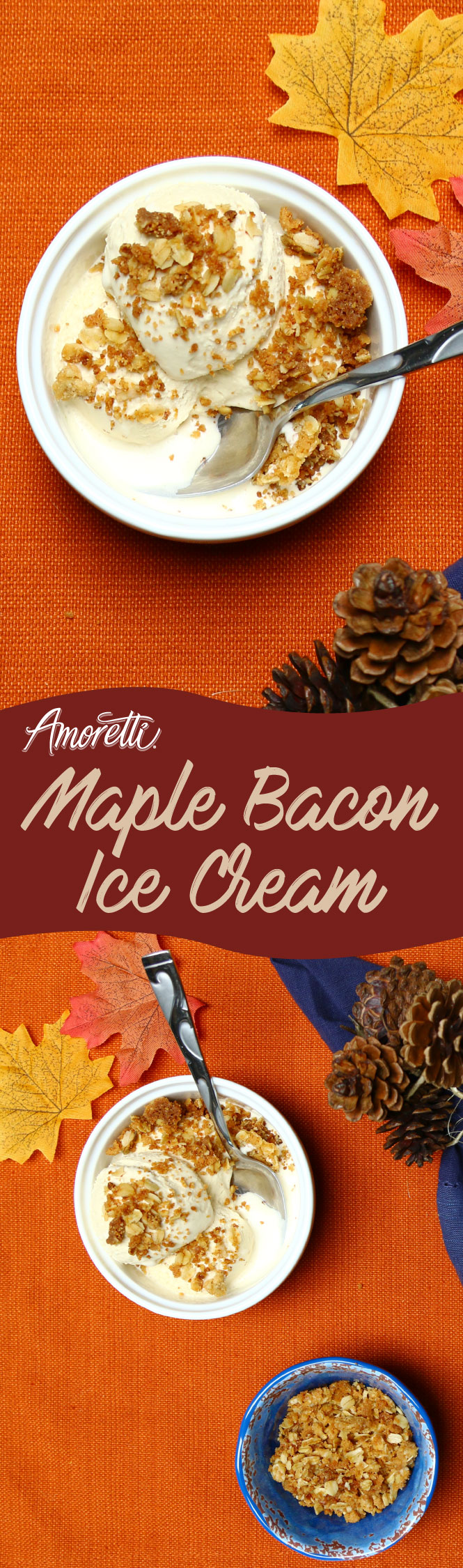 Ice cream just a got a bit tastier with maple and bacon flavor!