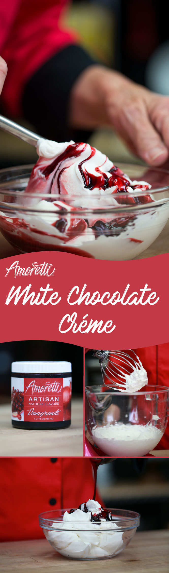 Whip up this basic yet delicious White Chocolate Crème to top or fill tons of desserts!