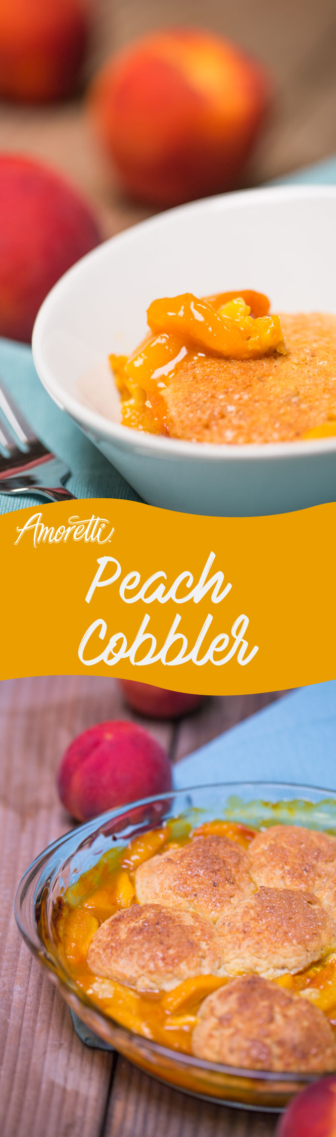 This cobbler is packed with fresh peach flavor!