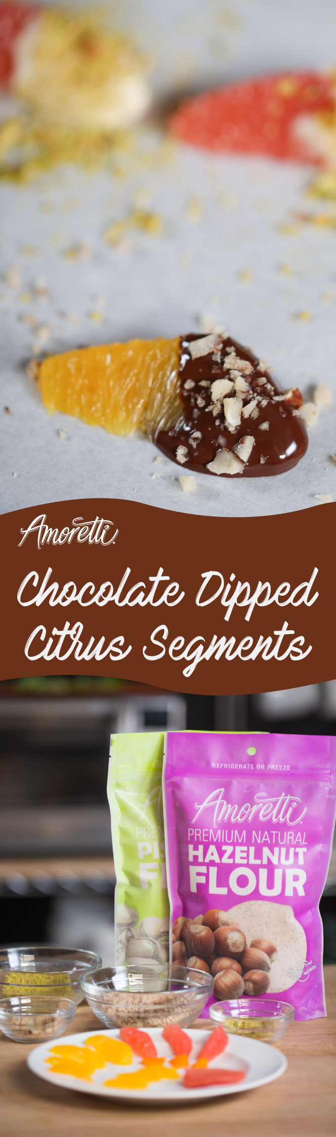 When you are looking for a super fast dessert recipe that is not only simple but super delicious, try these chocolate dipped citrus segments!