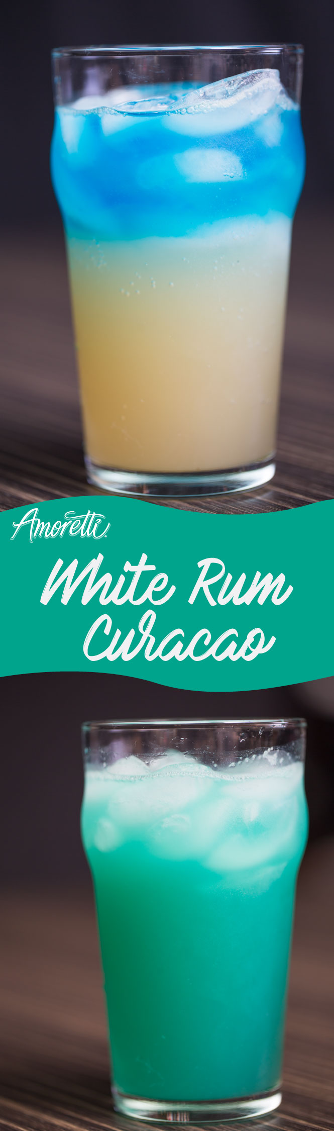 For a cocktail that looks and tastes amazing, try our White Rum Curacao!