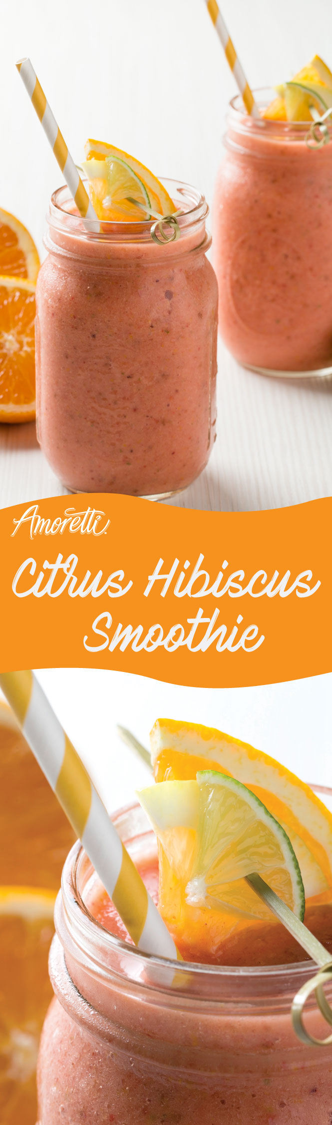 Brighten up your day with a Citrus Hibiscus Smoothie!