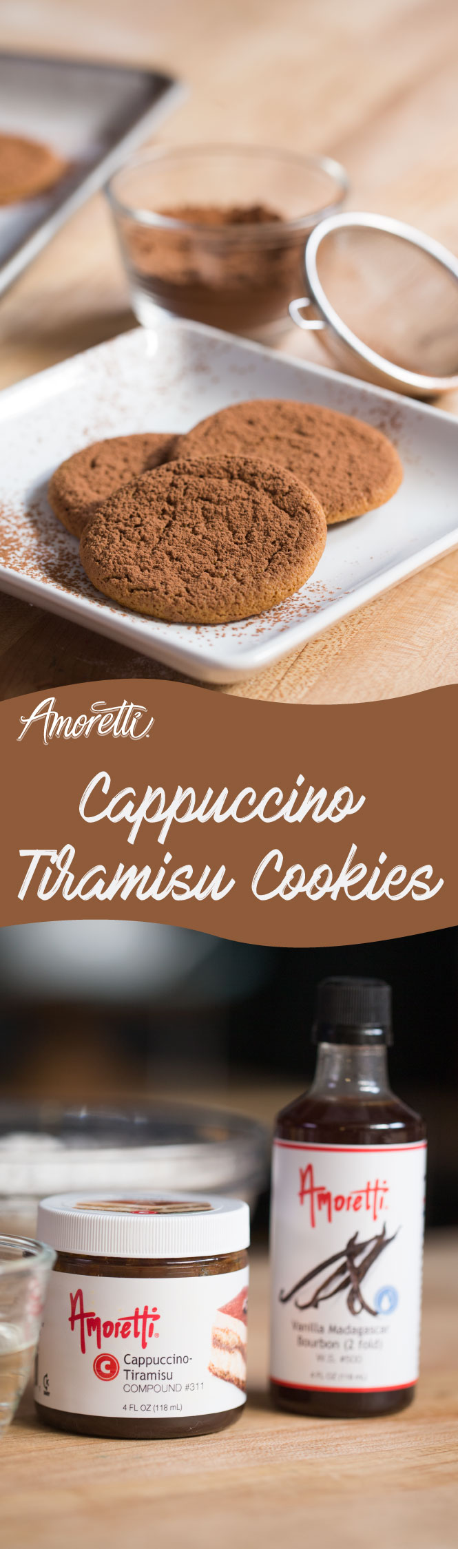 Cappuccino-Tiramisu Cookies are an irresistible afternoon pick-me-up!