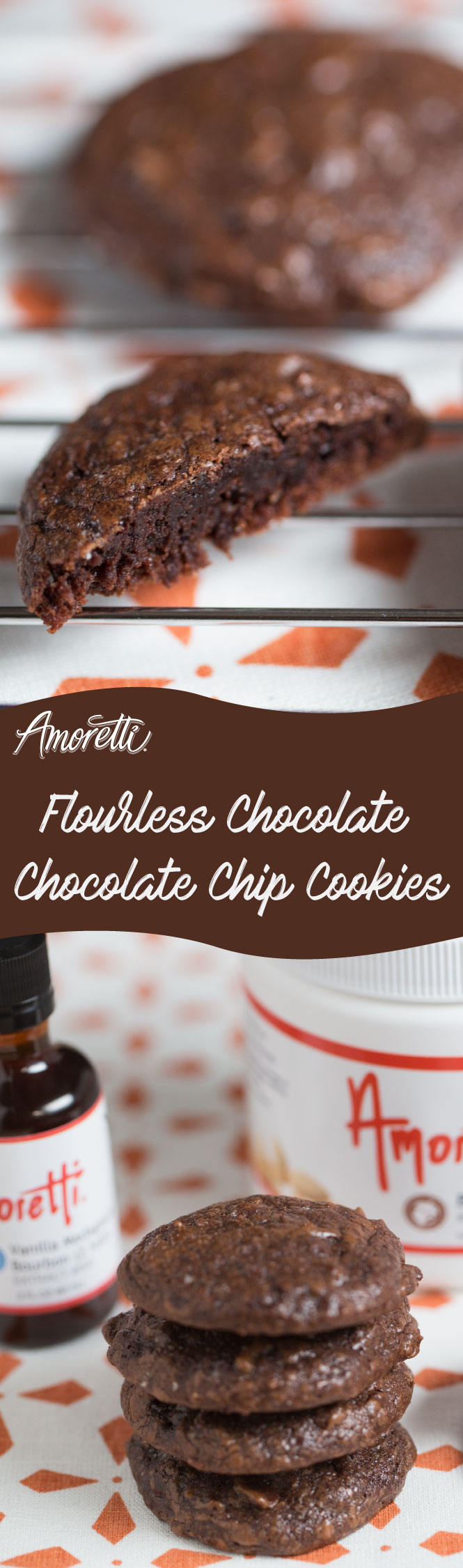 Make these gluten-free chocolate chocolate chip cookies for your family, they are delicious!