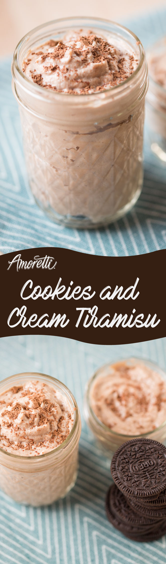 Have fun making Cookies and Cream Tiramisu!