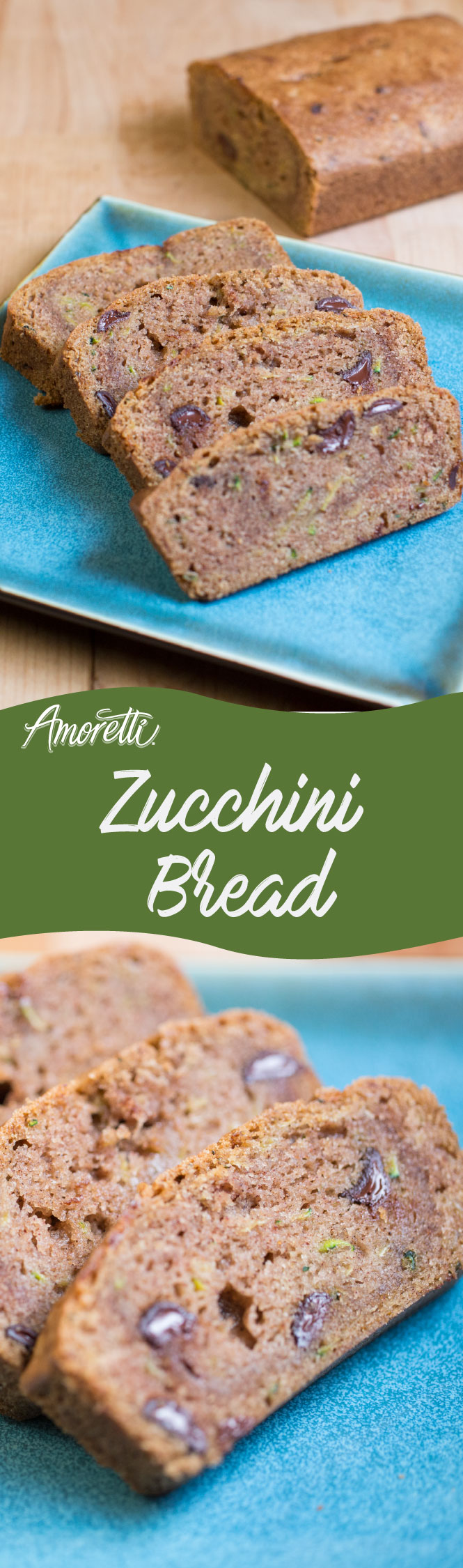 Chocolate chip zucchini bread!