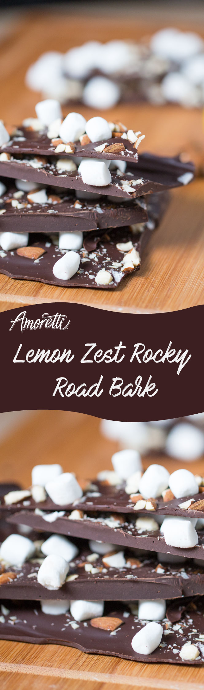 Lemon Zest Rocky Road Bark