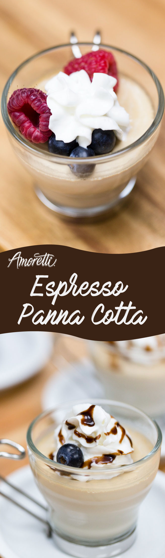 Everything tastes amazing with some coffee flavor, this panna cotta recipe is no exception!