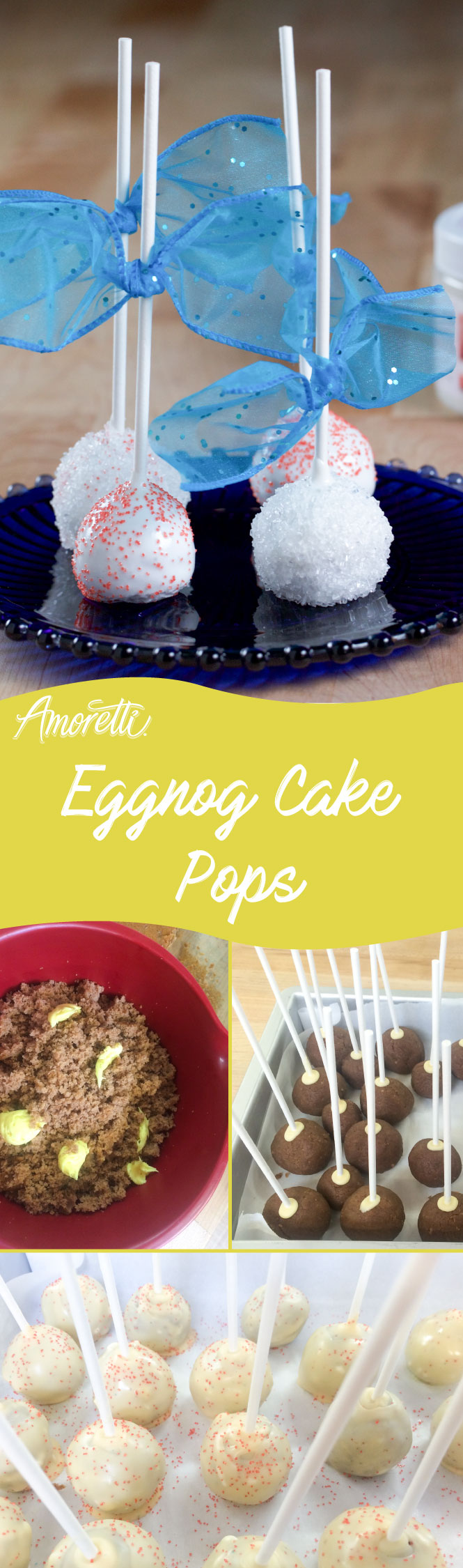 Spiced cake pops are perfect for holiday parties!