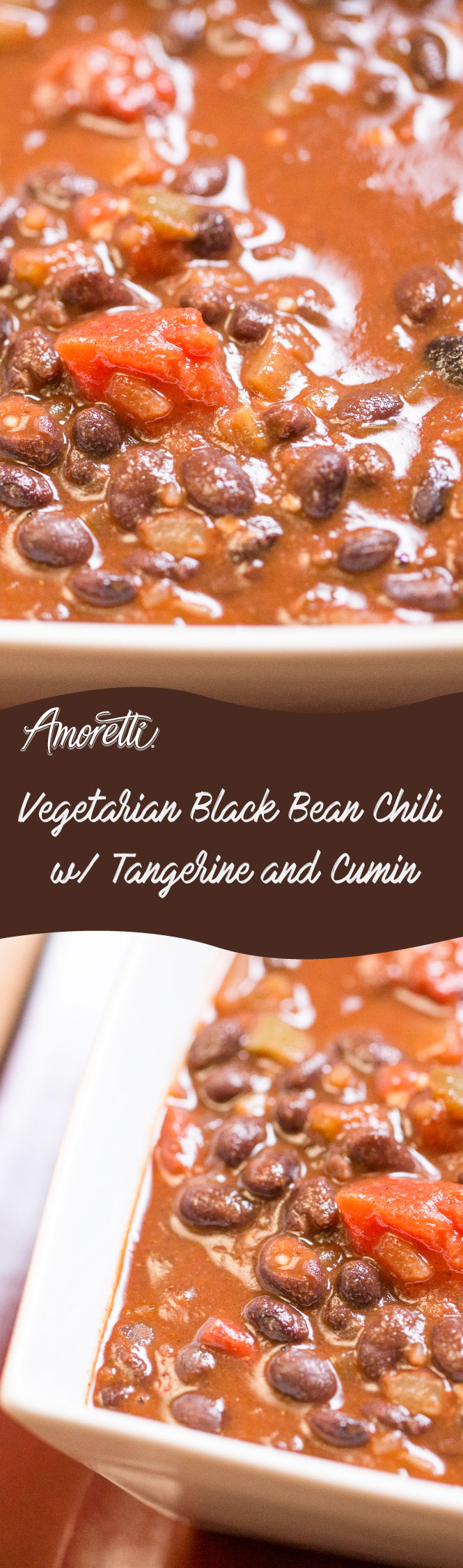 Tangerine and cumin spice up this chili!